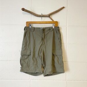 Columbia men’s titanium nylon cargo shorts